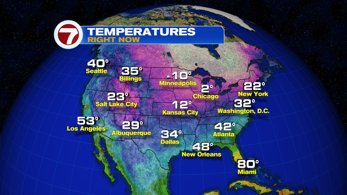 7Weather's tweet photo. While other parts of the country feeling the brutal blast of Arctic air, Miami is sitting at 80 degrees. #sorrynotsorry @wsvn https://t.co/UIfajb7zN7