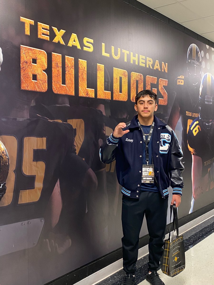 LeroyRod11's tweet photo. My family and I had a great time yesterday with @TLU_Football. Thank you all for the hospitality! https://t.co/Sx9ots8Pwb