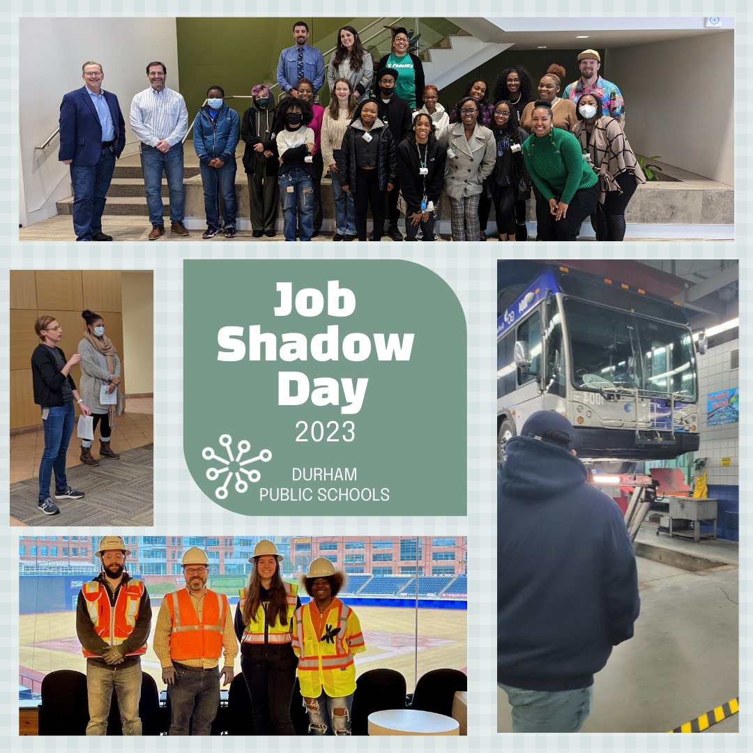 We kicked of #CTEMonth2023 with a Job Shadow Day for DPS Juniors! Employers across Durham welcomed our students to learn more about their industry and employment opportunities. 

<a href="/DurhamPublicSch/">Durham Public Schools</a>  @ctefornc #FutureReady