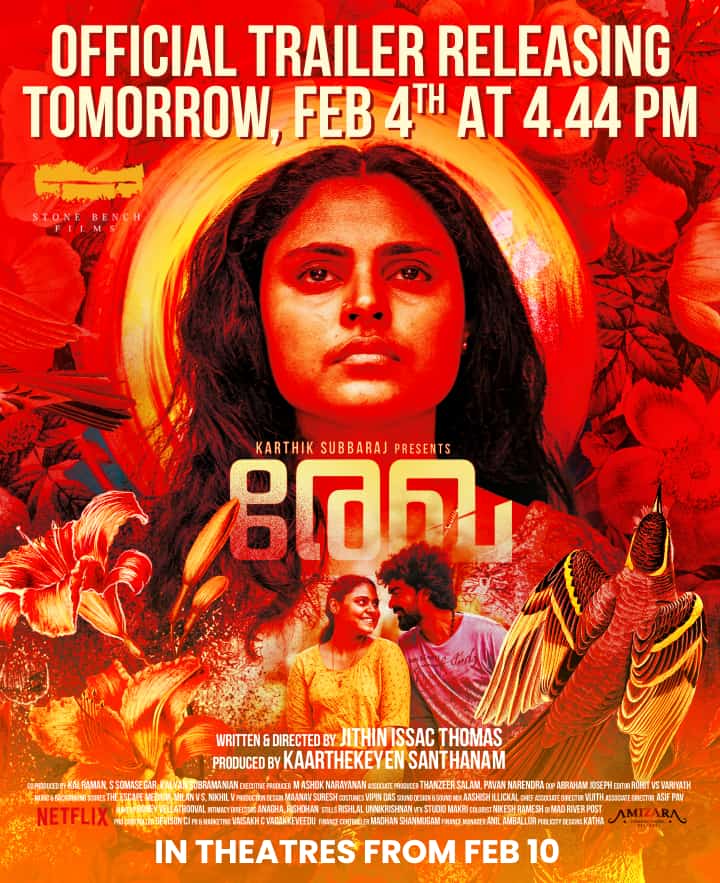 Jithinjit94's tweet photo. #REKHA Trailer Releasing Tomorrow at 4.44 PM
@karthiksubbaraj
@kaarthekeyens 
@stonebenchers https://t.co/SJqq0VTE6i
