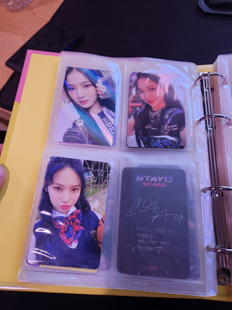Imlentiljin's tweet photo. WTS Stayc Isa So Bad, Asap, stereotype pre-order photocards. Dm offers. Located in Los Angeles.
#StaycWts #StaycPhotocards #Isa https://t.co/zbtRCk96jh