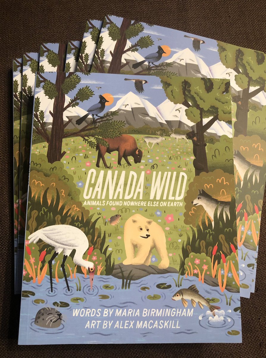 It’s today! I’m signing CANADA WILD at the @NimbusPub booth at the OLA Super Conference. 1pm—hope to see you there! #OLASC