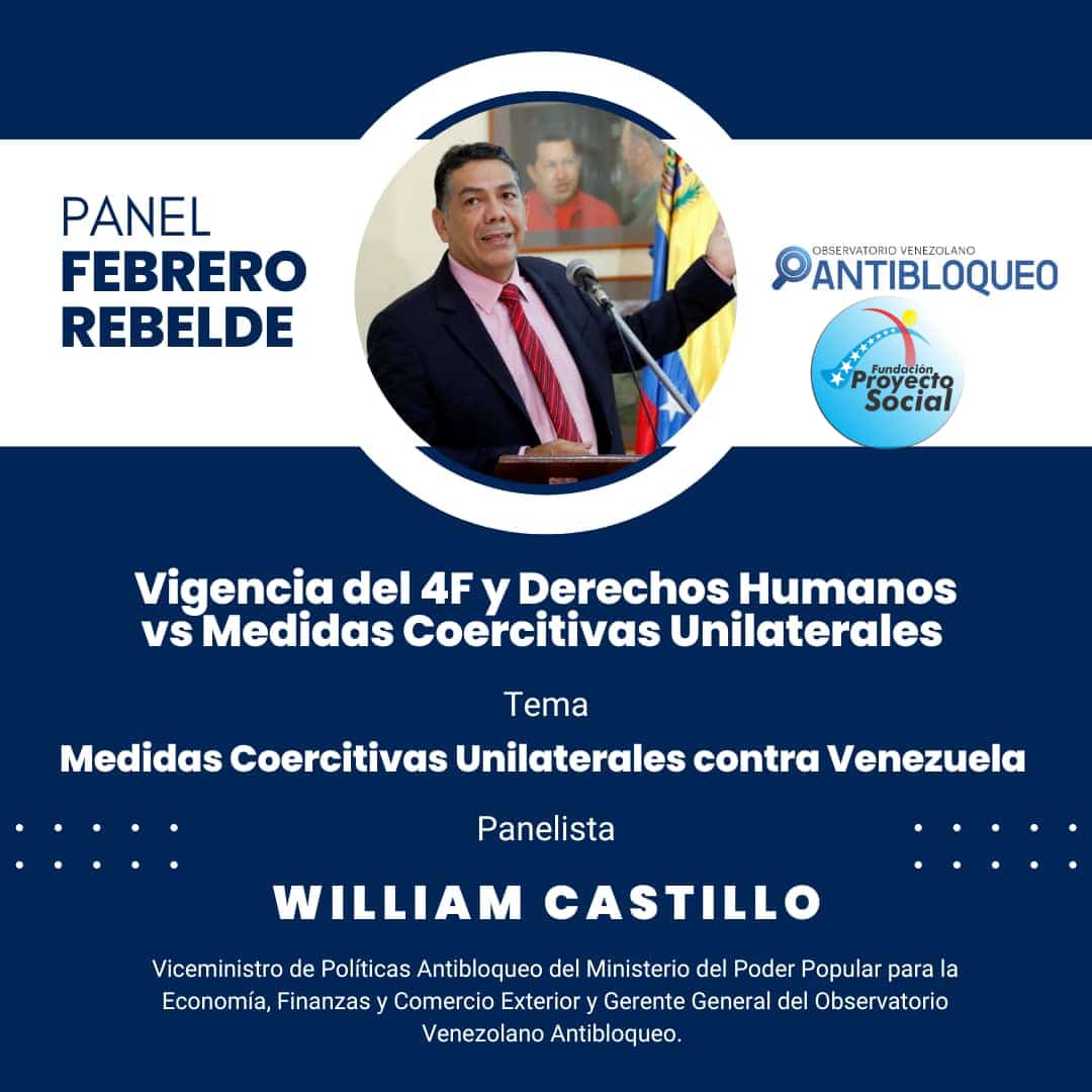 taniadamelio's tweet photo. Agradezco a la ONG @proyectosocial1 por su invitación al Foro Febrero Rebelde, desarrollado en la @UnefaCaracas con la participación de Jorge Durán, Pedro Contreras y William Castillo (@planwac). https://t.co/CJKoFNIAfW