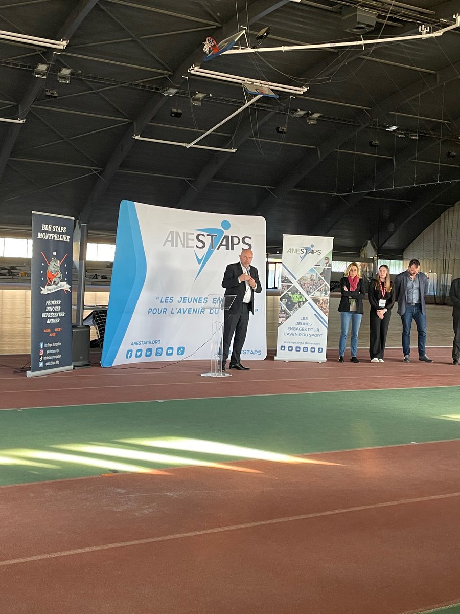 BeapsStaps's tweet image. #WEAS2023
Le Beaps est présent à Montpelier, pour la plénière d'ouverture de ce week-end des élus·es associatifs·ves en STAPS organisé par le @Bde_Staps_Mtp et l' @ANESTAPS 

Un moment riche en échanges et en formation pour représenter et défendre au mieux nos étudiants·tes🎓