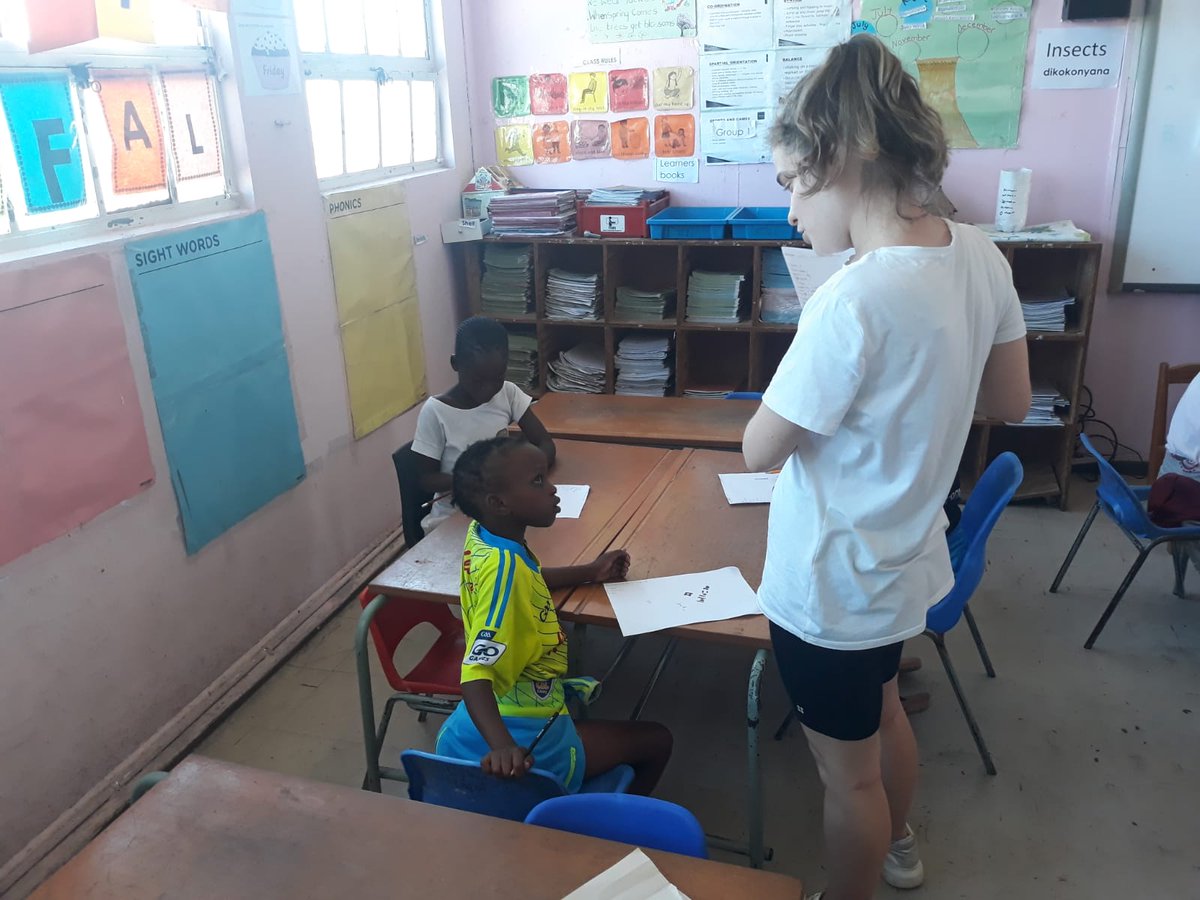 MathwasaSipho's tweet photo. Ikasi Soccer School 

This week was assessment week for our kids in Maths and English just for the volunteers to see where they can best give assistance,all thank to African Impact foundation.@adidasfootball @MotsepeFoundtn @NationalLottoSA @WCGovCas https://t.co/y9GVYhIbUv
