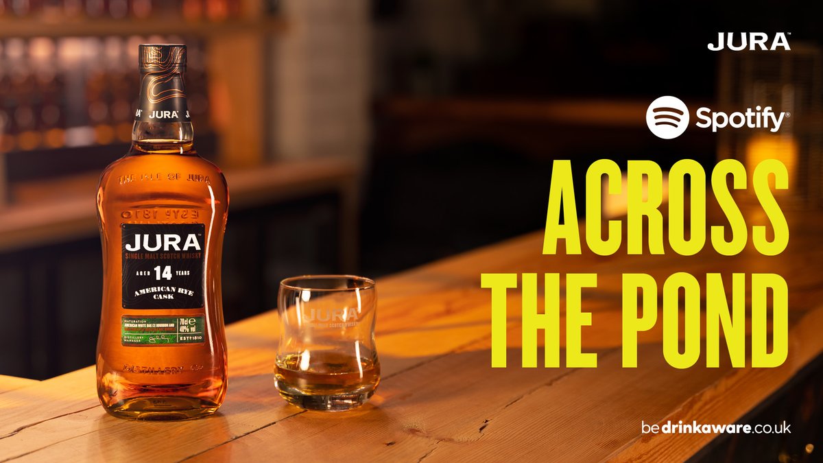 jurawhisky's tweet photo. We’ve put together a powerfully catchy US of A
themed Spotify playlist to celebrate the nation that helped us create our Jura 14 American Rye Cask 🇺🇸
Play it here: https://t.co/6uOgp5axd8 https://t.co/y4kbbre5GM