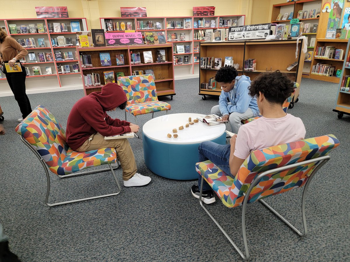 Nan Danehower (@nandanehower) on Twitter photo <a href="/eastcarymiddle/">East Cary Magnet Middle School</a> Students getting into choice reading! We're always looking for Readers in the Wild at ECMMS! <a href="/eastcarymiddle/">East Cary Magnet Middle School</a> Students getting into choice reading! We're always looking for Readers in the Wild at ECMMS!