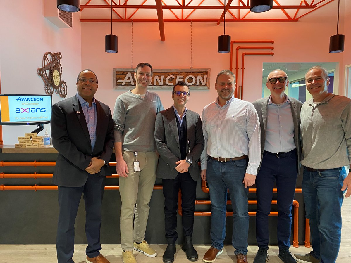 Axiansusa's tweet photo. Great #AxiansUSA & Actemium USA strategic meeting at Avanceon in PA last week! As we say in Axians: “The Best of ICT with a Human Touch 😊
Welcome Avanceon to the VINCI Energies family 💪
#actemium #connectedwithAxians #BrandStory https://t.co/lpgTbCIRt8