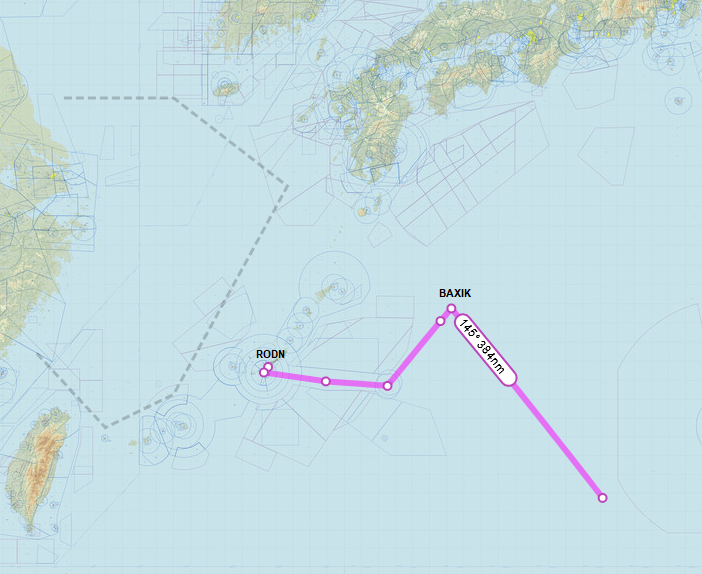 SirListenalot's tweet photo. 0331z #KC46 #AE5FA1 as #PICO41 and #KC135 #AE0592 as #PICO42 on a round trip out of Kadena likely for AR (from BIXAR) with #B1 #YAWL11 on its way to Andersen after visiting the Korean area https://t.co/ZMk9H3VoYQ
