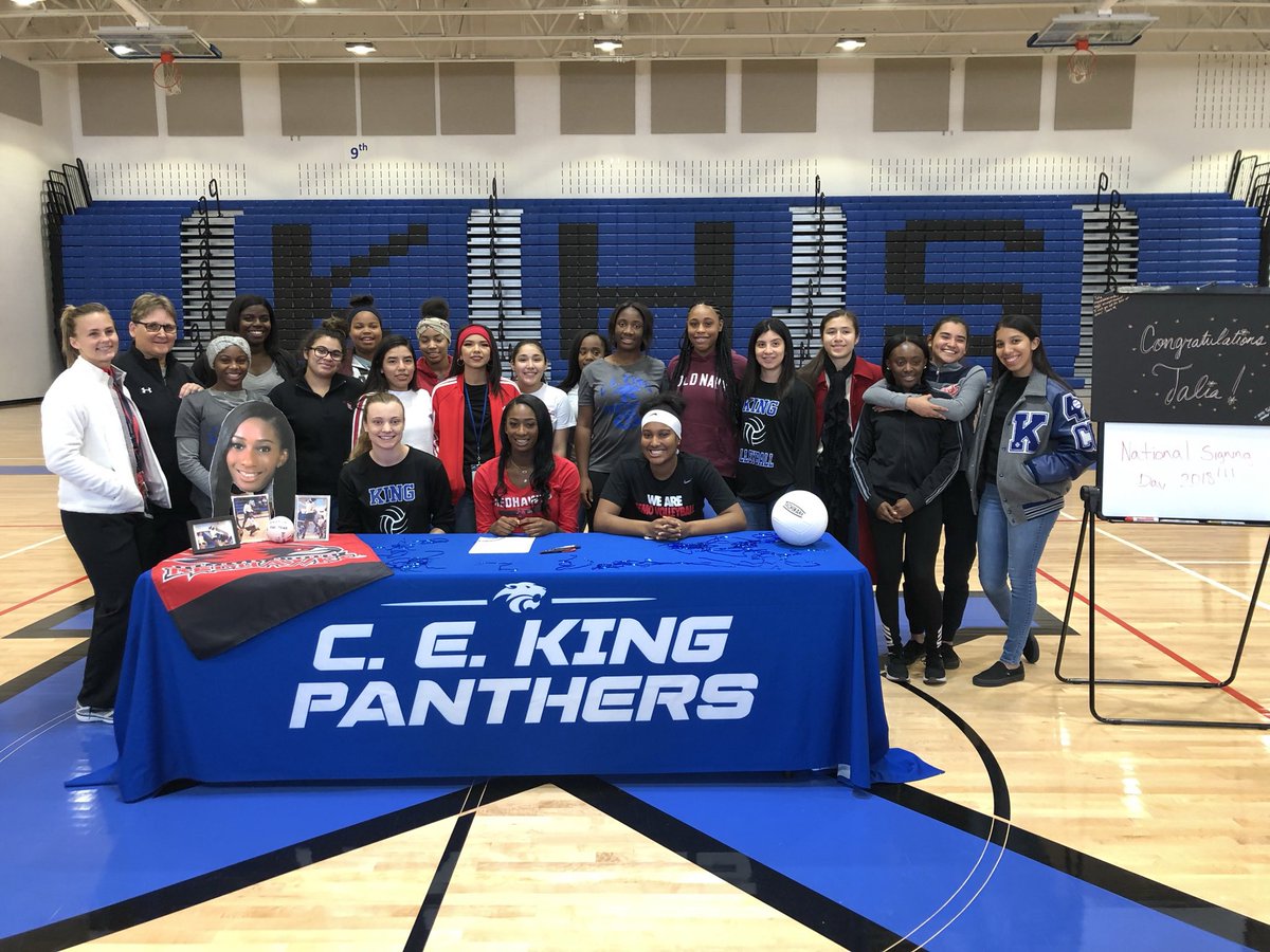 CEKingVball's tweet photo. A day late but still relevant! Yesterday was National Girls in Sports Day and we are SO PROUD of all of our female athletes, coaches, and managers that make our program great! ✨ 

Blessing everyone’s TL with some pictures from the archives 😀📸 https://t.co/MeqBrdgTHY