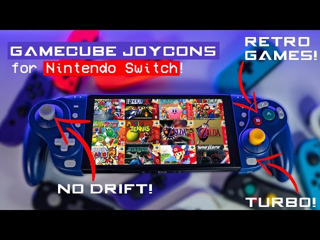 scatteredbrainn's tweet photo. 🎥 NEW VIDEO!
These GameCube JoyCons are PRETTY AWESOME 
https://t.co/5D3m4OHid7
#newvideo #nyxijoycons #gamecubejoycons https://t.co/FytnHqEVrd