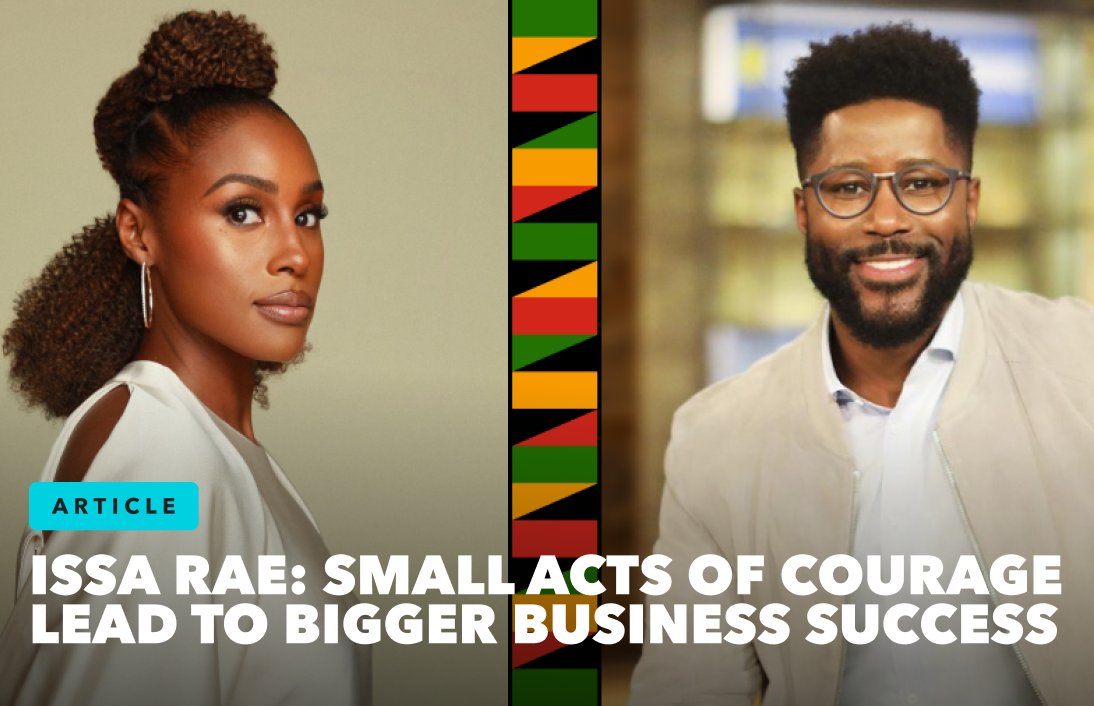 QuickBooksCA's tweet photo. #ICYMI @QuickBooksCA and @Mailchimp hosted a fireside chat with actress @IssaRae and notable Canadian television host @NateBurleson. Rewatch their “Conversation about Courage”, click here: https://t.co/Hpht1QPdfu
#BlackHistoryMonth #ActsOfCourage #BHM #BHM2023 #SmallBusiness https://t.co/G2l5QfqIPf