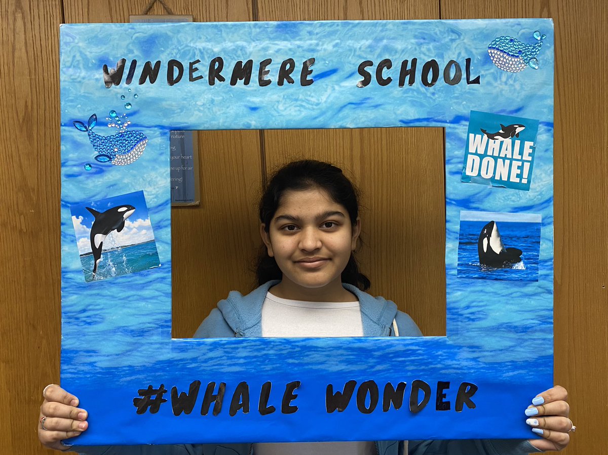 JenJames21's tweet photo. Look at these Whale Wonders!!! These 6th graders are kind, helpful, and hardworking role models! We are so proud of them! Whale Done!! 🐳🎉@PrincipalJHill @WindyWhales @reisslitlpieces https://t.co/KJiK24ZLOy