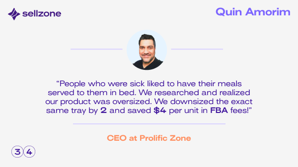 sellzonecom's tweet photo. @Quin Amorim, CEO at Prolific Zone, runs a company that manages Amazon Seller accounts for various clients. And here’s his first-hand experience with discovering a winning product. https://t.co/VHUaMgwY0q https://t.co/CQhJpPbWqB