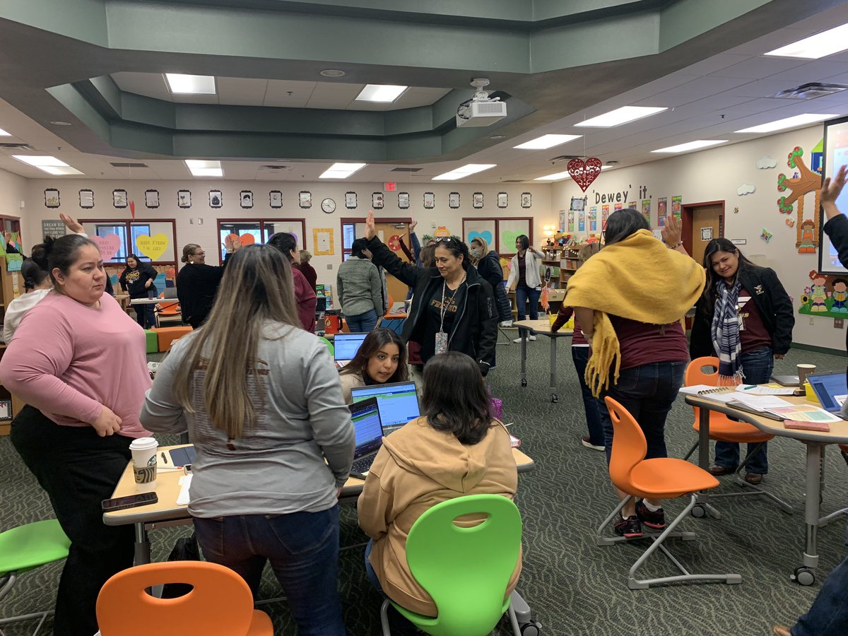 Electra9166's tweet photo. February Kagan Structure - Stand Up, Hand Up, Pair Up #LFCISD  #Kaganstructure https://t.co/uEdEEXq7J9