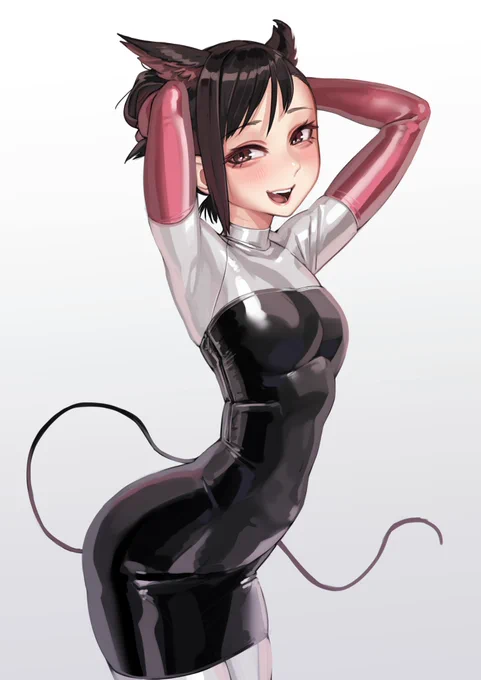 巻き寿司みたいなぴちドレス 