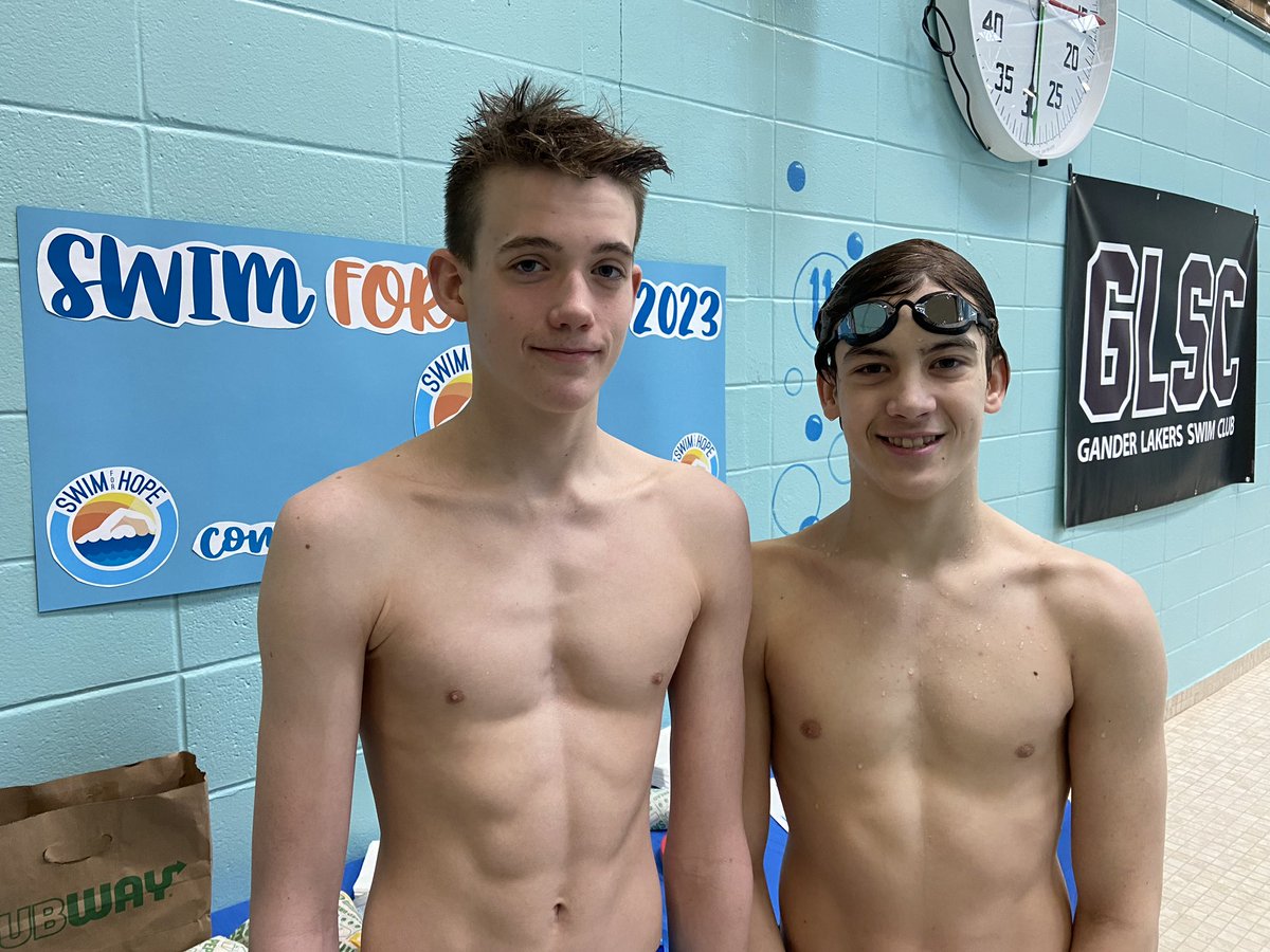 GLSClub's tweet image. Lots of laps being swam so far this morning! 

Thanks to @subway Gander for providing subs for our swimmers today! We know they will need some food to refuel throughout the day! @SwimmingNL @Cancercarefdn @townofgander