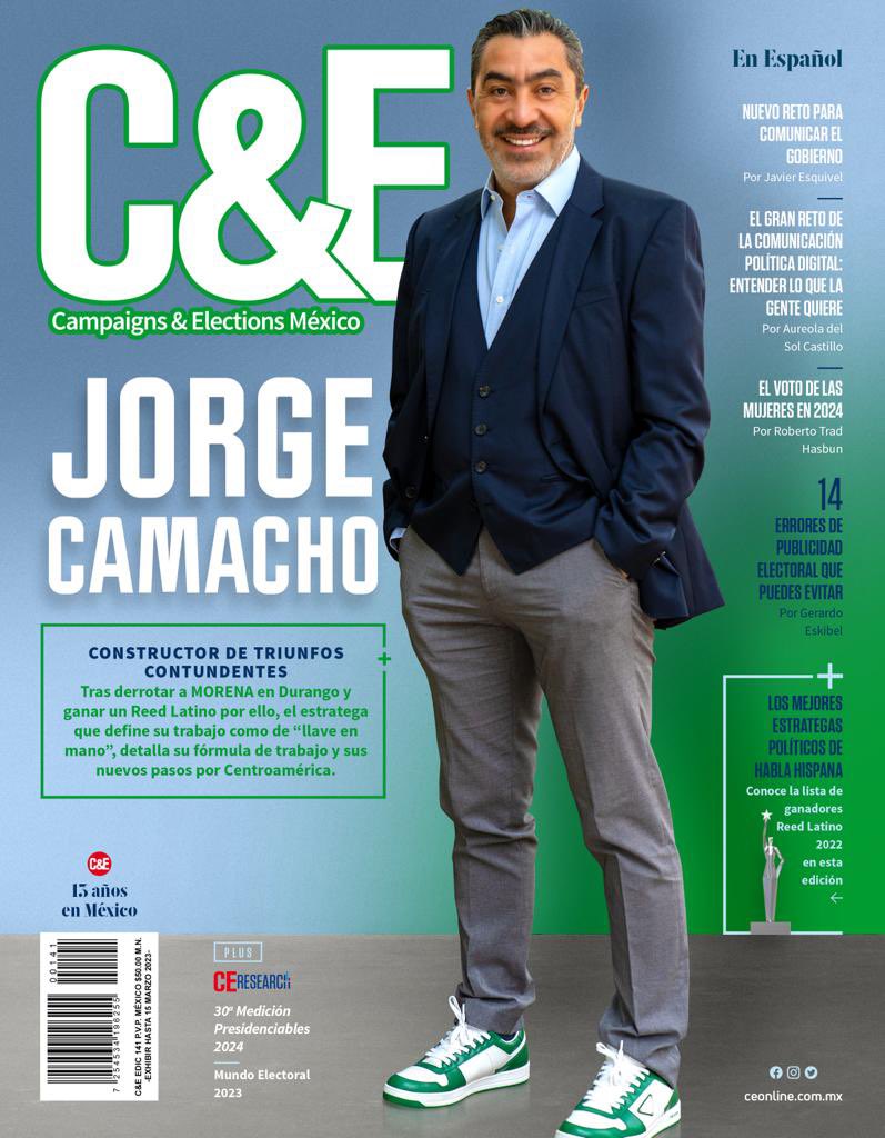 Jorge Camacho (@jorgecamachomex) on Twitter photo 📌Es un verdadero honor estar #EnPortada de <a href="/CE_Mexico/">Campaigns&Elections</a>, los invito a leer la entrevista.
#ReedLatino🏆
👀 YA en tiendas #Sanborns, #CityMarket y #WalmartExpress de todo el país. 📌Es un verdadero honor estar #EnPortada de <a href="/CE_Mexico/">Campaigns&Elections</a>, los invito a leer la entrevista.
#ReedLatino🏆
👀 YA en tiendas #Sanborns, #CityMarket y #WalmartExpress de todo el país.