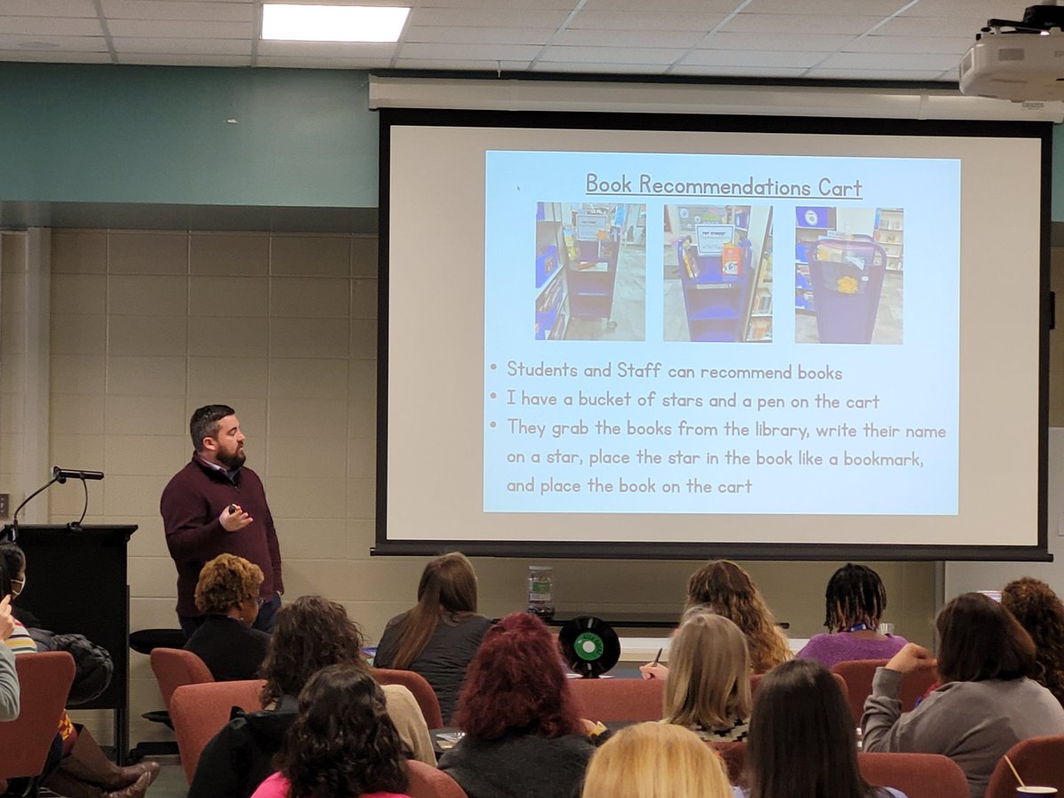 Great ideas at <a href="/ASLAlib/">ASLA</a> Annual Conference with Blake Hopper <a href="/ASLAlib/">ASLA</a> @travguybrarian <a href="/HSVk12/">Huntsville City Schools</a>