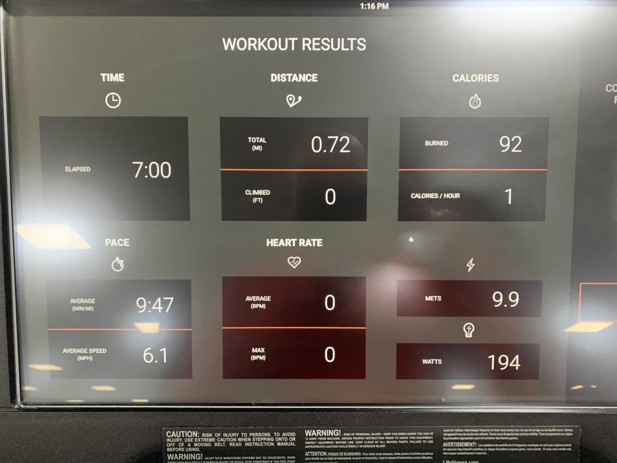 davyboal's tweet photo. First time on a treadmill since contracting covid nearly 3 years ago. Not quite the 3km in 12mins I used to do, but at least I didn’t fall flat on my face 😂 #SmallVictories #BabySteps #LongCovid #SlowRecovery https://t.co/Em7CxN7xNe