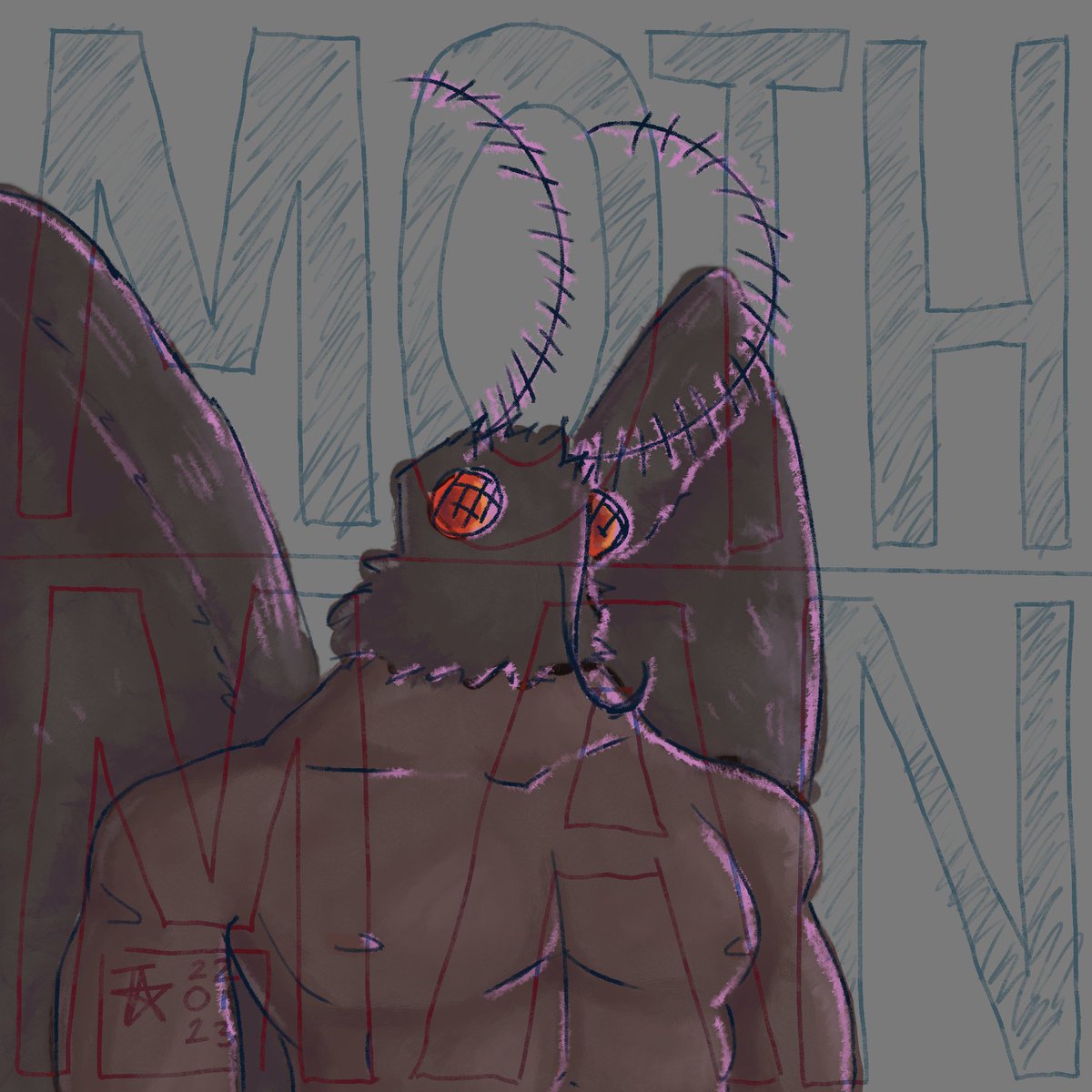7SkyesofFire's tweet photo. Mothman tiddy https://t.co/vINQGrzjDc