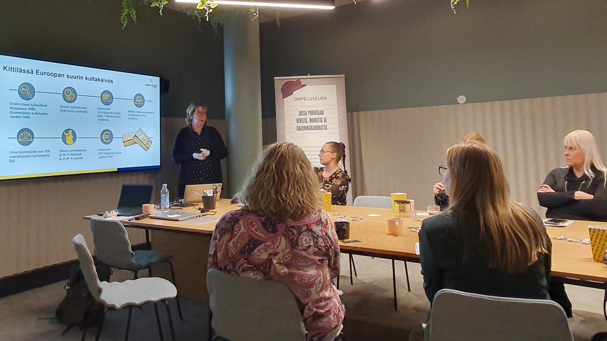 Henkilöstöjohtaja <a href="/ksaarija/">Kaisa Saarijärvi</a> kertoi #wimfinland’in vuosikokouksessa, että kaivostyö muuttuu ja tarvitsemme uudenlaisia kyvykkyyksiä ja osaamista. Haluamme edistää #työyhteisö’n monimuotoisuutta ja iloitsemme, kun naisten osuus henkilöstöstä kasvaa! #womeninmining #kittilänkaivos