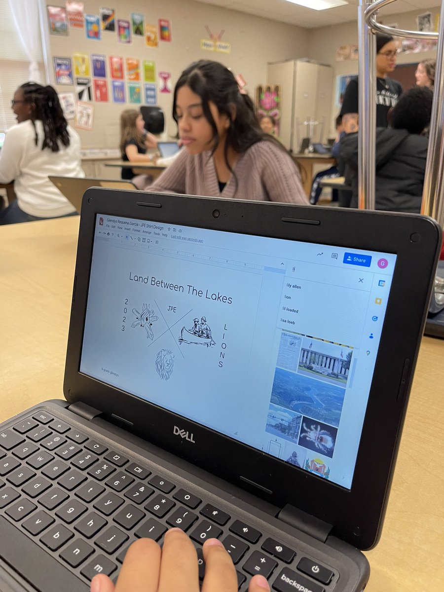 Tech Coach, MCS (@micky_brooks) on Twitter photo Super impressed with 6th graders at <a href="/PittardPride/">John Pittard</a>! They are designing their own LBL t-shirt...
<a href="/LandBtwnLakes/">Land Between the Lakes National Recreation Area</a> Super impressed with 6th graders at <a href="/PittardPride/">John Pittard</a>! They are designing their own LBL t-shirt...
<a href="/LandBtwnLakes/">Land Between the Lakes National Recreation Area</a>