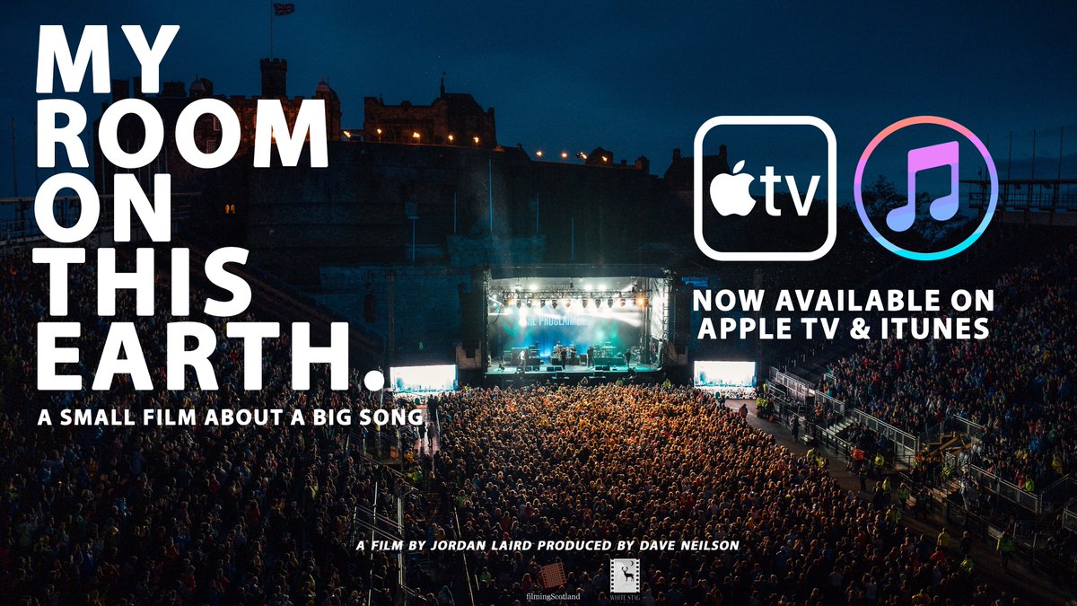 FilmingScotland's tweet image. Our short film, featuring The Proclaimers, and all about their well loved song, "Sunshine On Leith", is now available to stream on Apple TV &amp;amp; iTunes!

Check it out: tv.apple.com/gb/movie/my-ro…

#TheProclaimers #SunshineonLeith #LiveConcert #Documentary