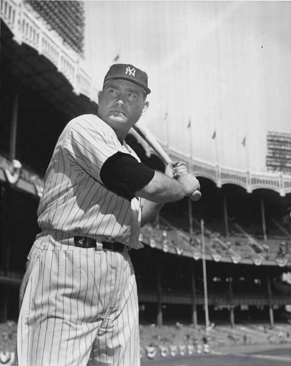TheBaseballTM's tweet image. "His bat doesn't travel as far as anybody else's. He just cocks it and slaps, and when you're as big as he is, you can slap a ball into the seats. That short swing is wonderful. ..." - Casey Stengel on Johnny Mize
#Mize #Yankees #MLB