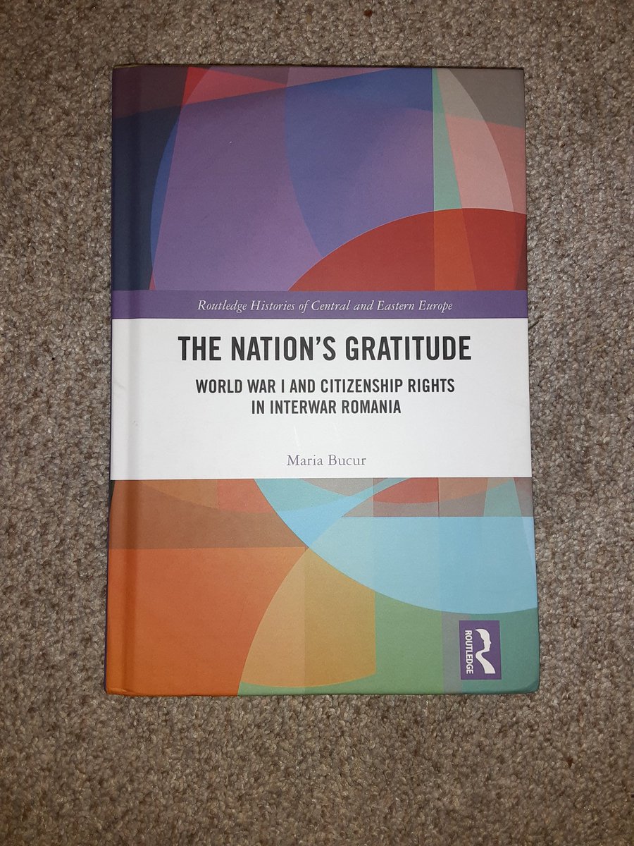 Look what arrived in the mail @Books2Cover just in time for #PhotoFriday! 

I'm so excited to read (&amp; review for <a href="/HNetWar/">H-War</a>) this new book by Maria Bucur about veterans' rights in interwar Romania! She examines veterans, widows, &amp; orphans.