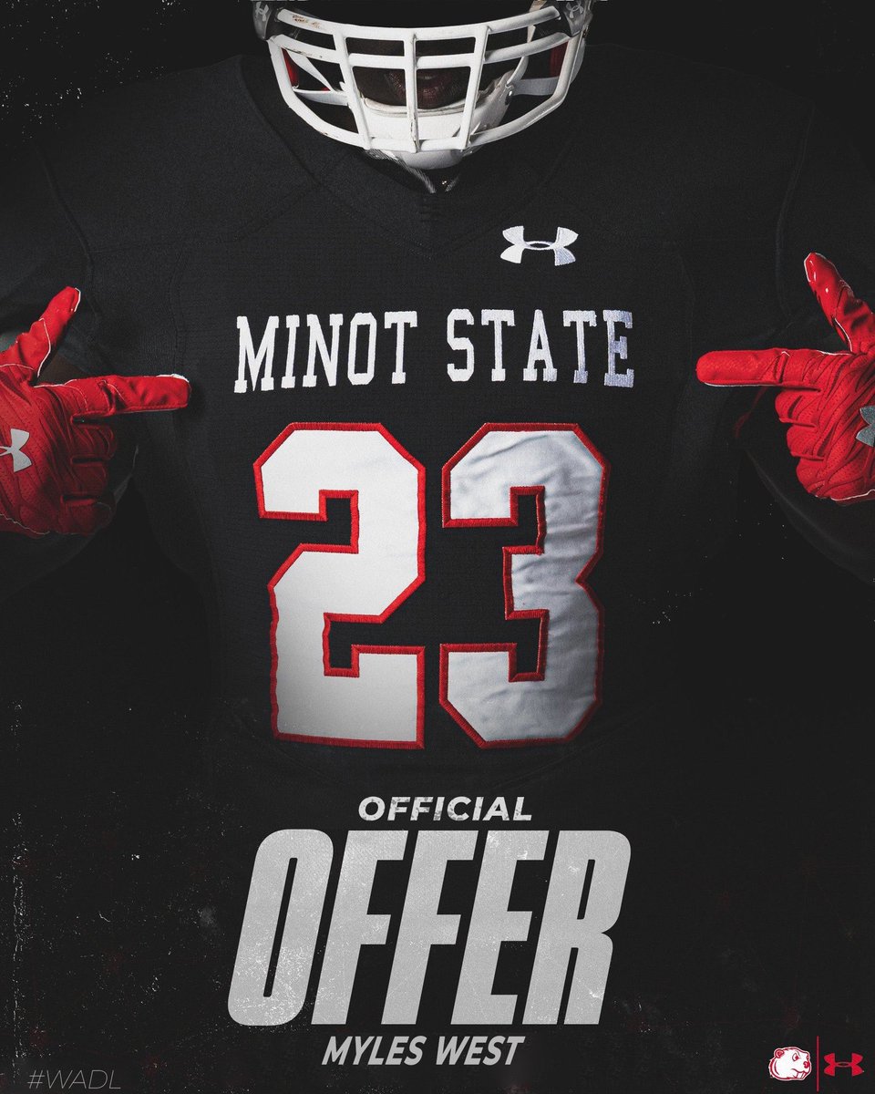 #AGTG After a great conversation w/<a href="/CoachFam/">Coach Mike Famiglietti “Fam”</a> I am blessed to have Earned an ⭕️ffer from Minot State @sdub31 <a href="/a1_trainings/">@Athlete-Depot</a> <a href="/natec558/">Coach Nate Pro Process Academy 7v7</a> <a href="/CoachHaynes4/">Coach Haynes</a> <a href="/CoachLawrencept/">PRO PROCESS ACADEMY 7vs7</a> <a href="/wwestiam/">Wendy West</a> <a href="/BigWill152/">@Willie-West 15</a> <a href="/CyWoodsFB212/">Cy Woods Football</a>