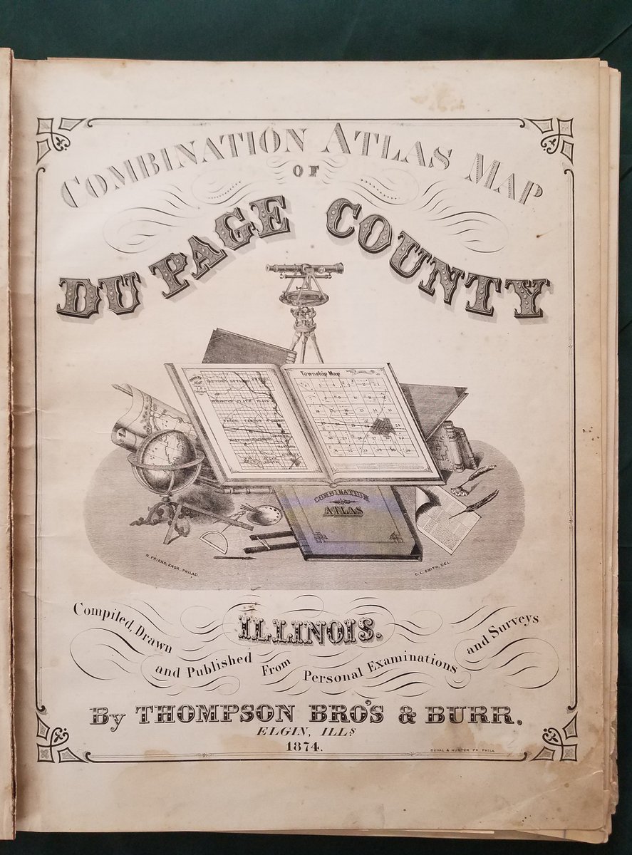 The collector writes: In Section 27 of this map directly west of the “E.P .Mack” homestead property is the farmstead of “M[ichael] &amp; C[hristian] Daleiden”. Christian Daleiden is my great, great, great grandfather on my family’s maternal side. caxtonclub.omeka.net/items/show/5