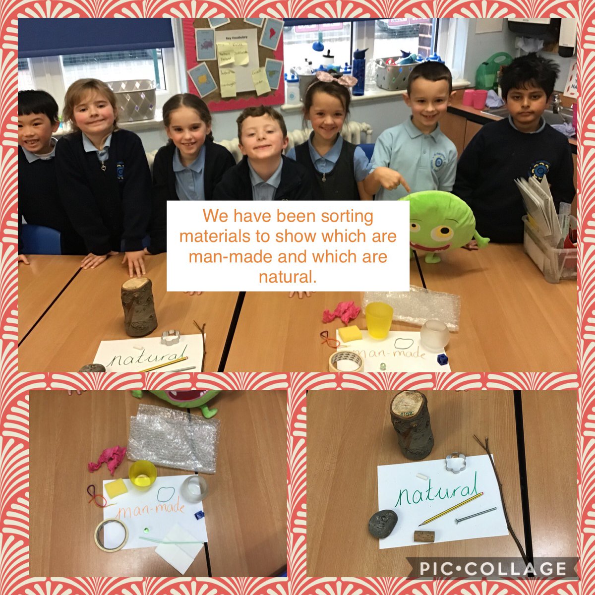 StAugustinesCPS's tweet photo. Year 2 have been identifying natural and man-made materials in Science. #staugustinesscience #collaboratingconnie https://t.co/fliWkvu4l4