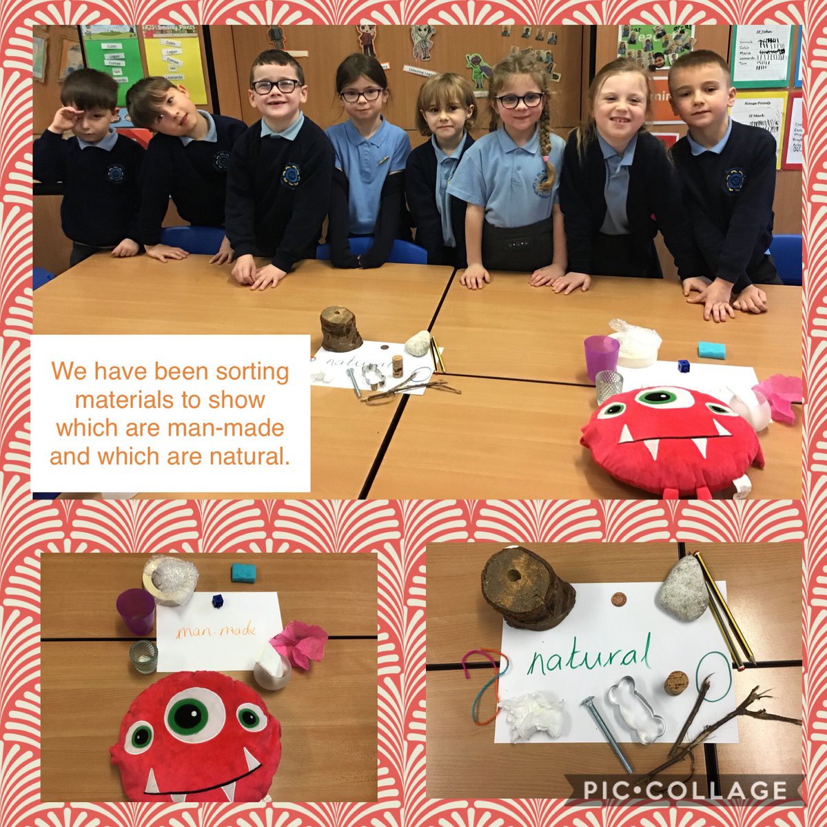 StAugustinesCPS's tweet photo. Year 2 have been identifying natural and man-made materials in Science. #staugustinesscience #collaboratingconnie https://t.co/fliWkvu4l4