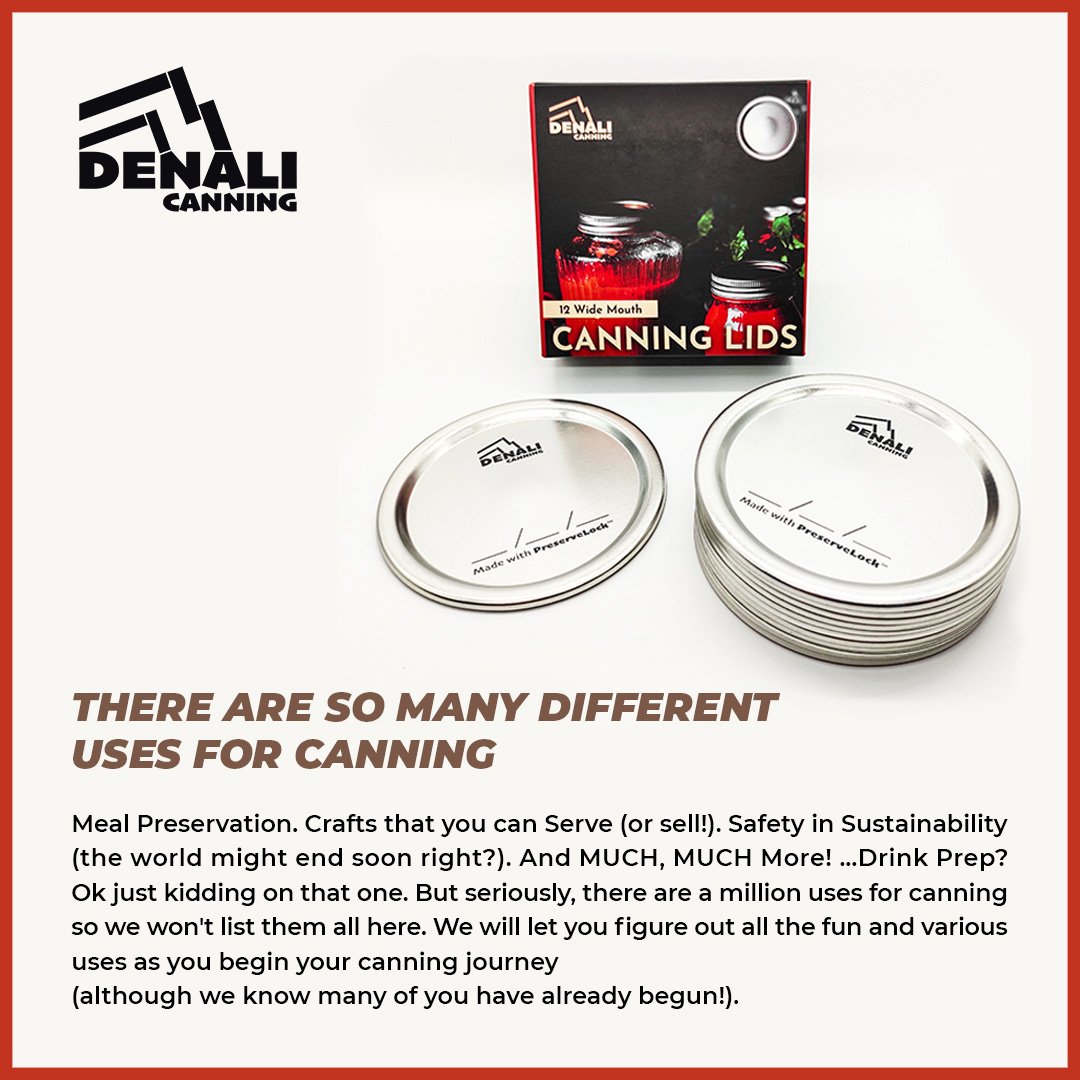 Canning isn't just about preserving food for later - it's about preserving memories and making lasting connections... or maybe a cocktail too? 😂 #DenaliCanning #PreserveMemories #Preservation

👉denalicanning.com/collections/ca…