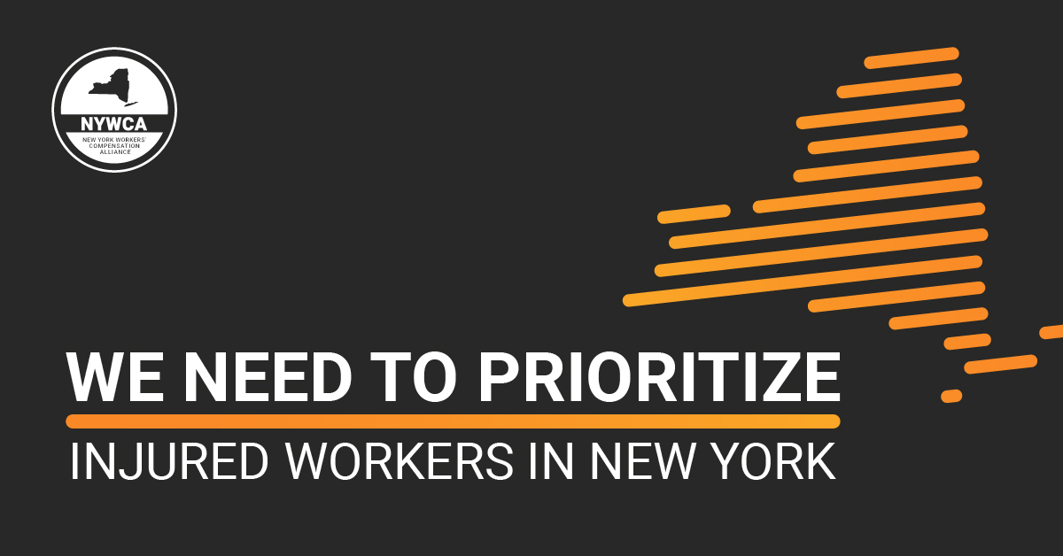 Did you know that New York has over 200,000 workplace accidents each year? However, we lack a workers' compensation system that prioritizes the needs of injured workers.