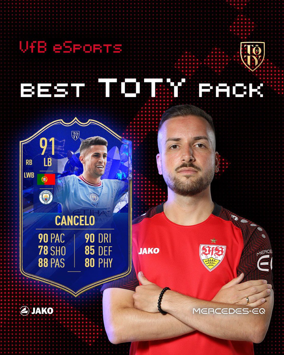 TOTY Packluck der Jungs 🍀🔥 
Habt ihr auch einen TOTY gezogen? 👀
_
#VfB | #VfBeSports | #TOTY