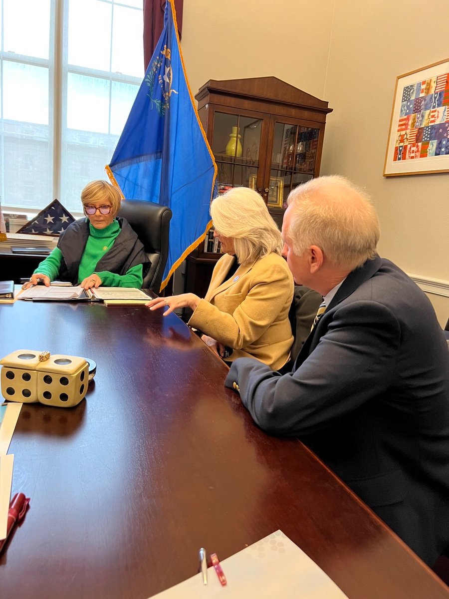 Thanks to @RepSusieLee for the opportunity to meet with Roseman University President Dr. Renee Coffman and VP Dr. Tom Metzger to hear how the University is transforming medical education and patient care in Nevada. #rosemanuniversity #MedEd #Nevada