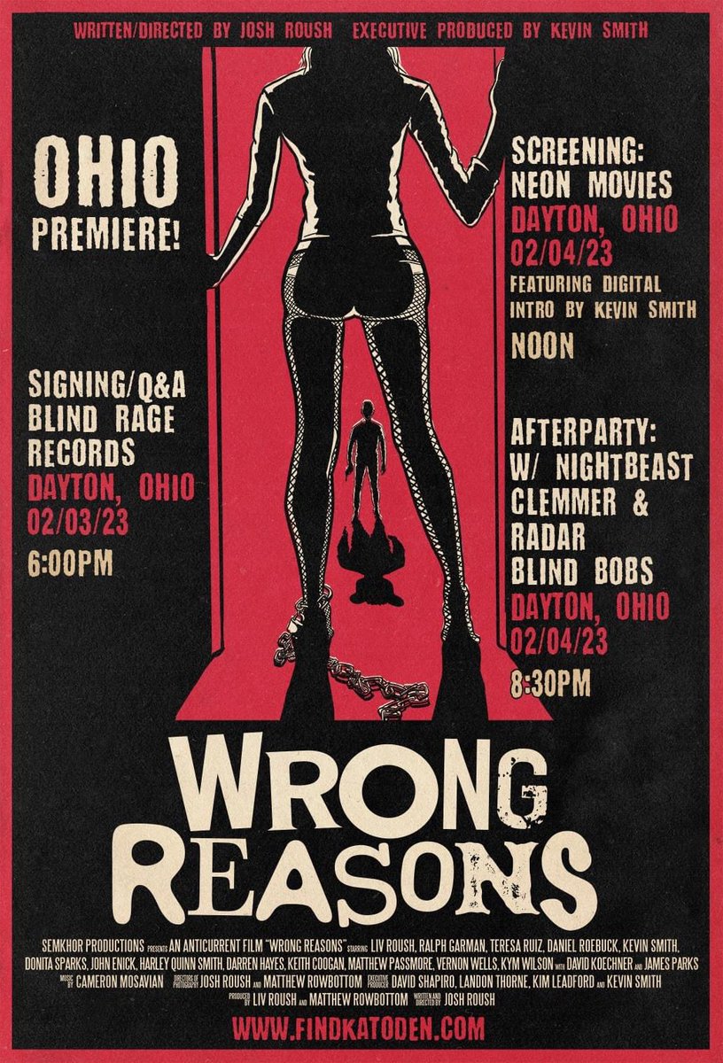 ChrisDavis_37's tweet photo. Citizens of Ohio! Come out tomorrow and support your native son @JoshRoush at the screening of his amazing feature #WrongReasons! Let’s sell this MF’er out for my boy!!

Link to tickets at https://t.co/5ogXEvOp9N 

@NeonMovies #BlindRageRecords #BlindBobs https://t.co/s7sTOY9QHu