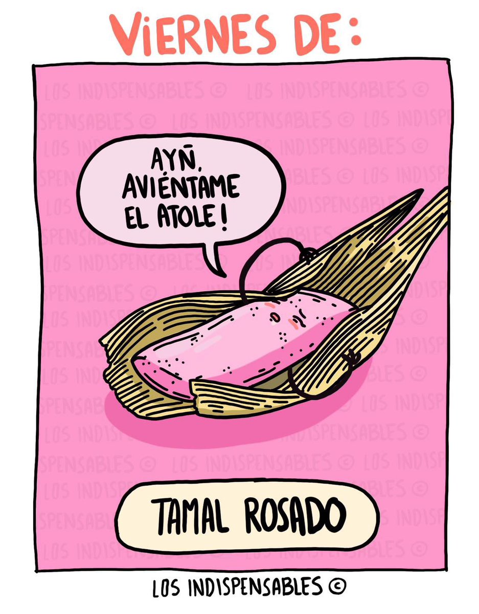 De tanto recalentado

#02Feb #Tamales #MEXICO #gastronomía #meme #FelizViernesATodos