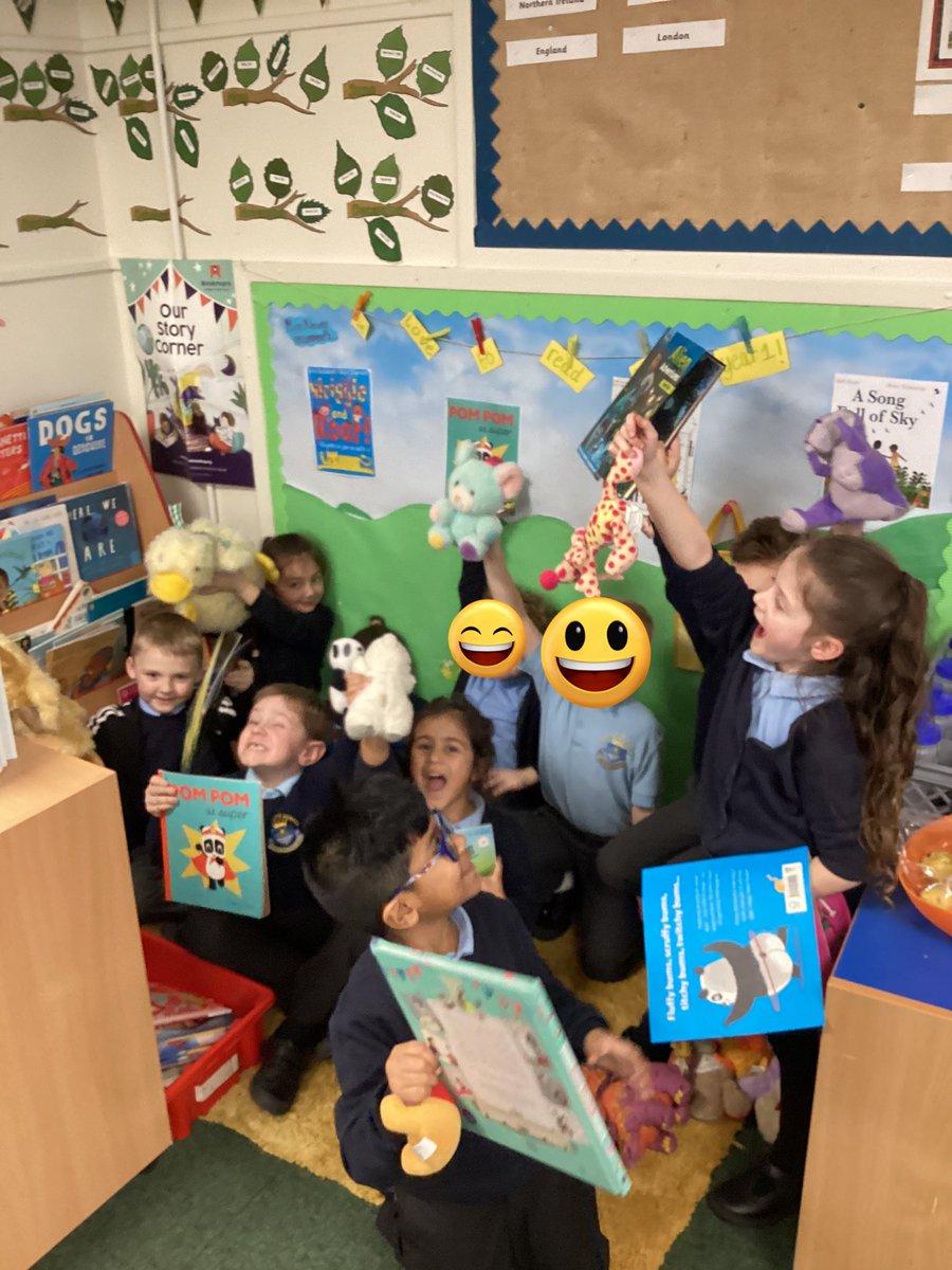 OurLadysCP's tweet photo. Some of Year 1 enjoying the book corner during golden time this afternoon @OurLadyandAllS1 #CatholicLife #ReadingForPleasure #ReadingInAction #WeLoveToRead https://t.co/JlpeDvX46J