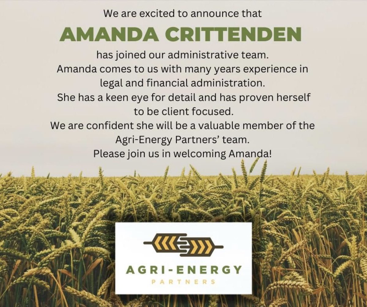 AgEnergyPartner's tweet photo. https://t.co/VA4LvIhFCH