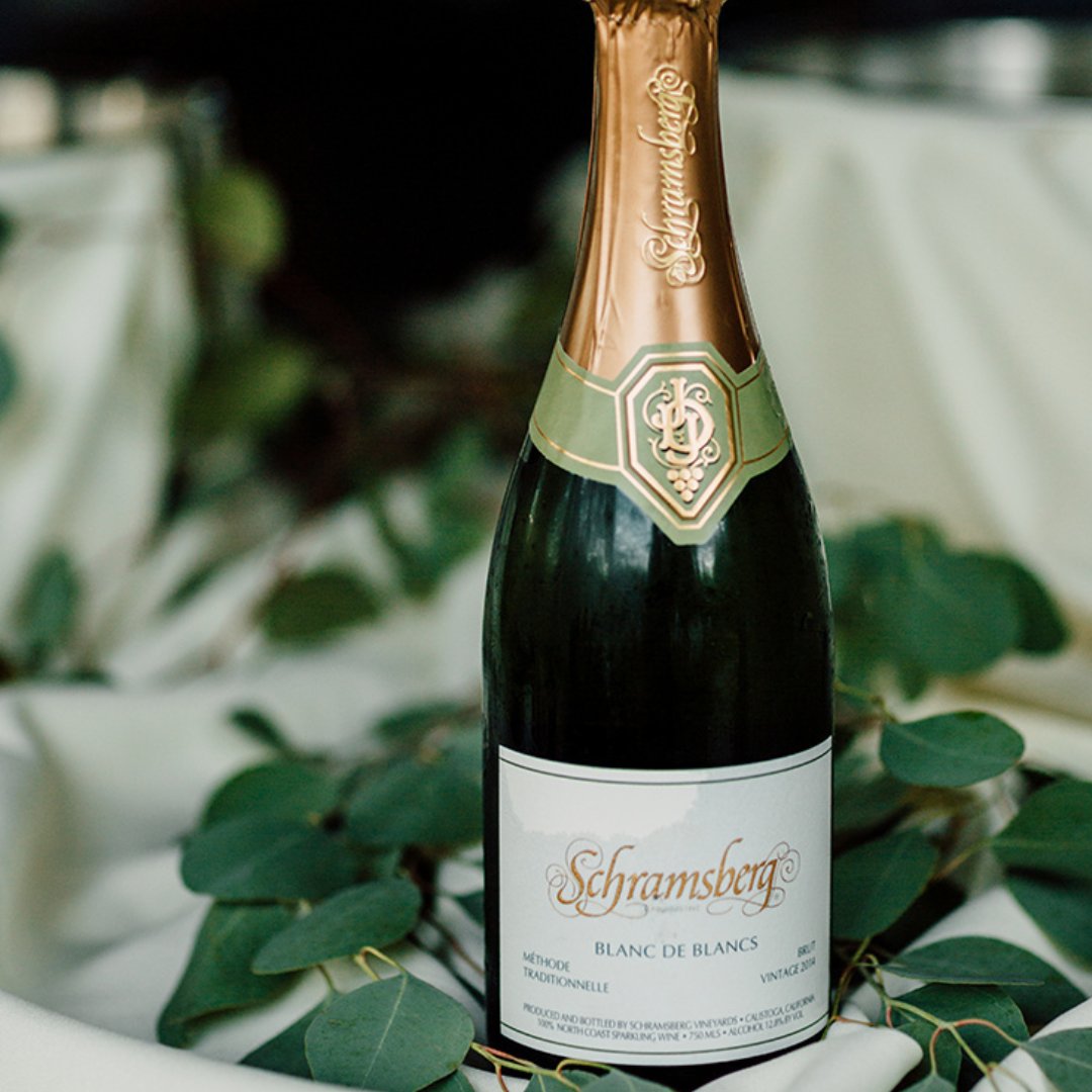 Americas first commercially produced Chardonnay-based brut sparkling wine, Schramsberg Blanc de Blancs.

#schramsberg #methodtraditionelle #napavalleyhistory #historicwinery #historicwines #blancdeblancs #methodchampenoise  #sparklingwines #americansparklingwine #napavalley