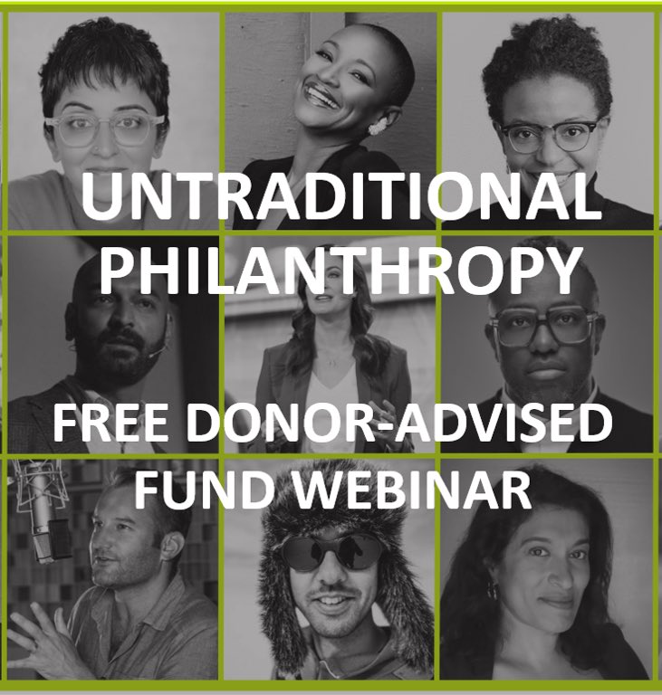 UnPhilanthropy's tweet photo. More than $72b were contributed to #donoradvisedfunds in 2022. Yet many donors aren’t sure how to leverage the impact of this vehicle. Our founder @Social_CHAN_ge is hosting a series of free #donoradvisedfund webinars. To sign up: https://t.co/itMGvebws7 #DAF #charitablegifts https://t.co/yx3l9DufuA