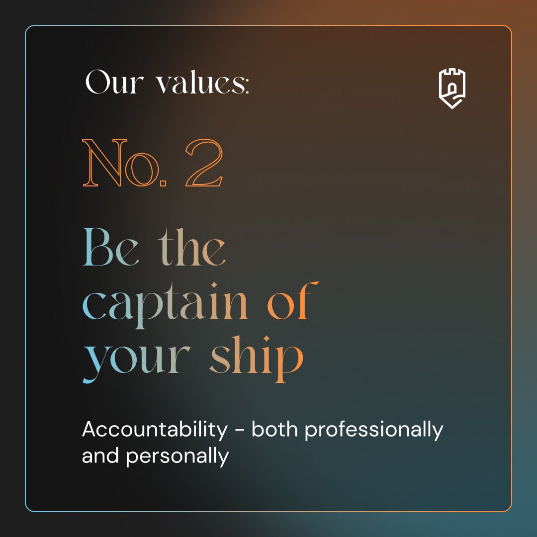 KingTideLA's tweet photo. ✨ Being accountable often involves setting clear expectations, following through on commitments, and being open to feedback and improvement. 

🌠 This practice helps individuals and organizations to be more effective and successful.

#values #positiveculture #teamwork #tech https://t.co/ZcH9boYBpx