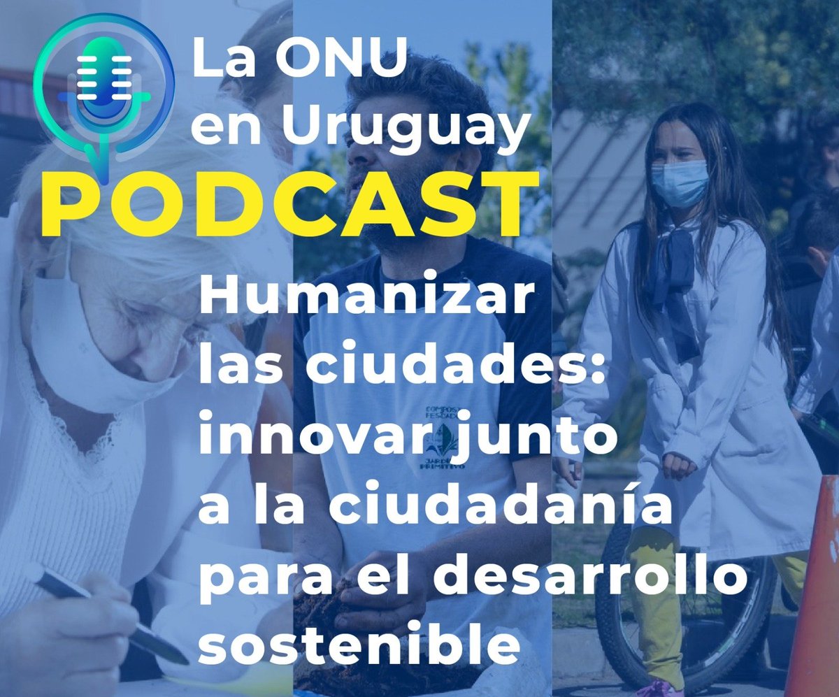 🎙¿Cómo hacer para que las ciudades sean más inclusivas, sostenibles y diversas?

En este #Podcast te contamos qué hacemos en este tema desde ONU y PNUD a través de proyectos concretos y el testimonio de sus protagonistas. ▶️bit.ly/3ErkyMc
<a href="/RadioUruguayUy/">Radio Uruguay</a>
