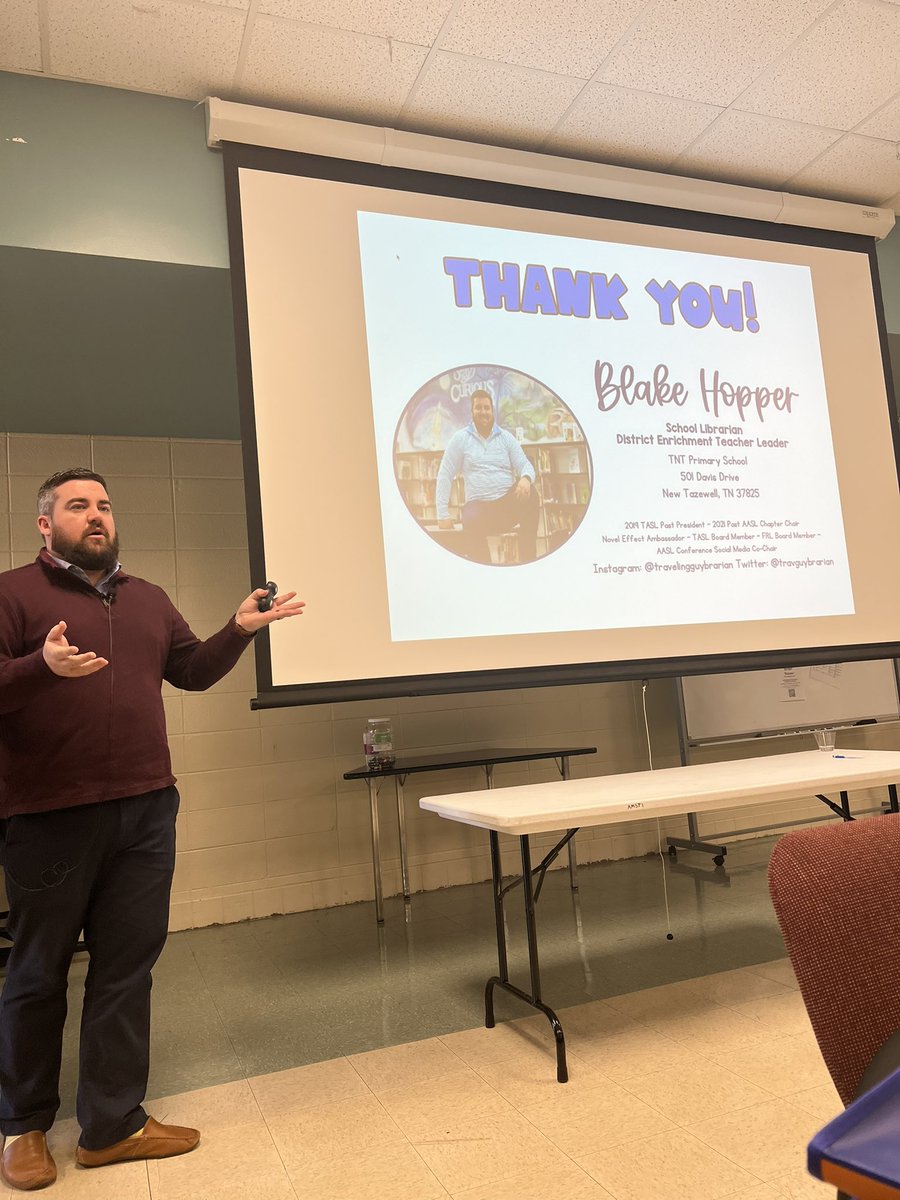 Our opening keynote @travguybrarian was phenomenal. School librarians have something to say. <a href="/ASLAlib/">ASLA</a> #ASLA23 #ALLibraries