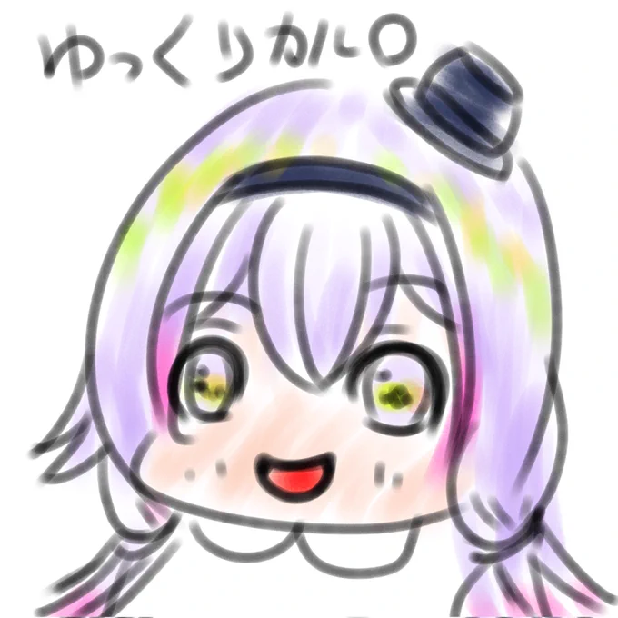 普通の絵の気分転換にゆっくり風#ちぇり絵 #ピノの自由帳#ななみりうむ 