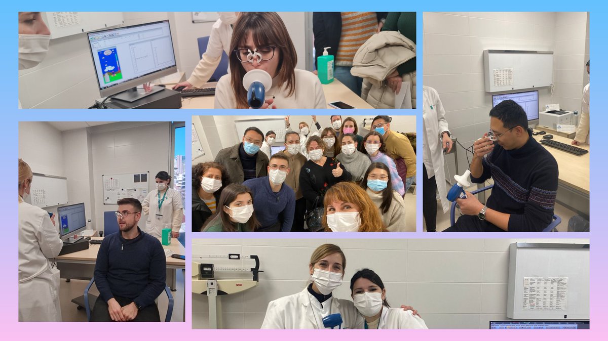 Els nostres residents MIR i IIR posant-se a la pell dels pacients fent espirometries!! #capborrell <a href="/CAPSBEsq/">CAPSBE</a> <a href="/UDMAFICclinic/">UDMAFICclinicmater</a> en el Taller d'habilitats pràctiques. 👍
