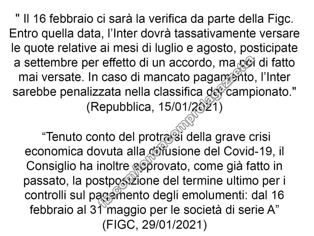 Ledbowski's tweet image. tanto c'è lo stato italiano che gli dilaziona o peggio condona i pagamenti (debiti) grazie agli sforzi dei cittadini che pagano le tasse (quindi esclusi quelli che seguono #Avsim e #Chiarello).

#zhang "novità #FIGC